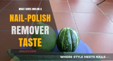 Why Does Melon Taste Like Nail Polish Remover?