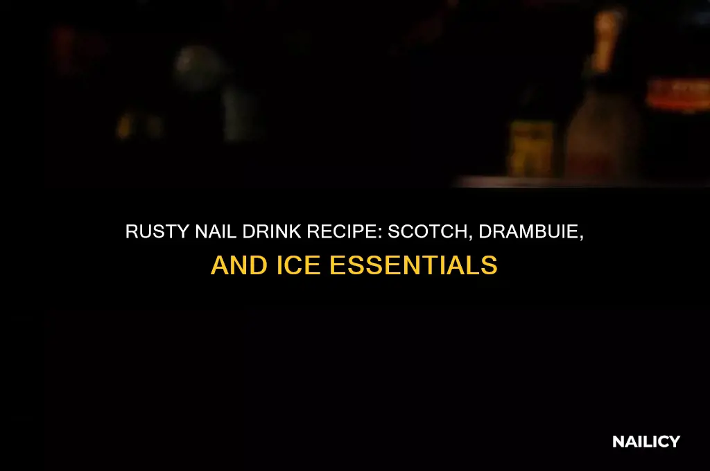 what goes in a rusty nail drink