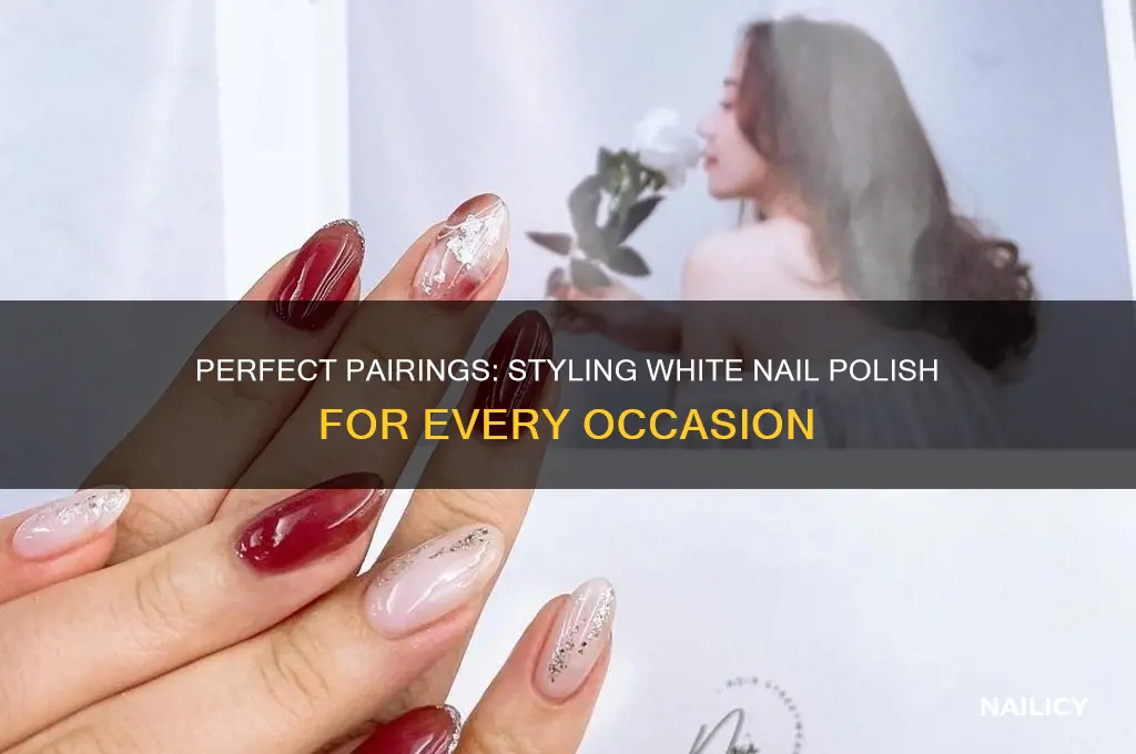 what goes with white nail polish