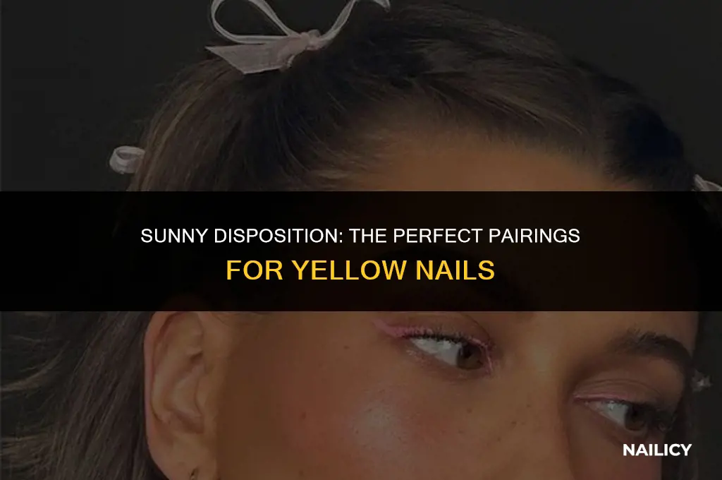 what goes with yellow nails