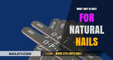 Choosing the Right Grit for Natural Nail Care and Health