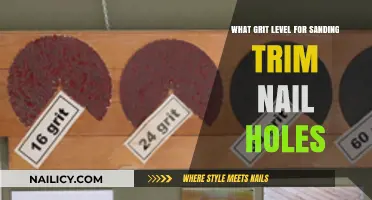 Trim Nail Holes: Sanding Grit Level Essentials