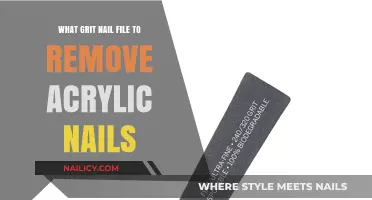 Selecting the Right Grit Nail File for Acrylic Removal