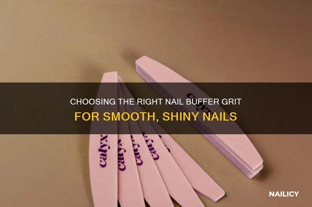 what grit should a nail buffer be