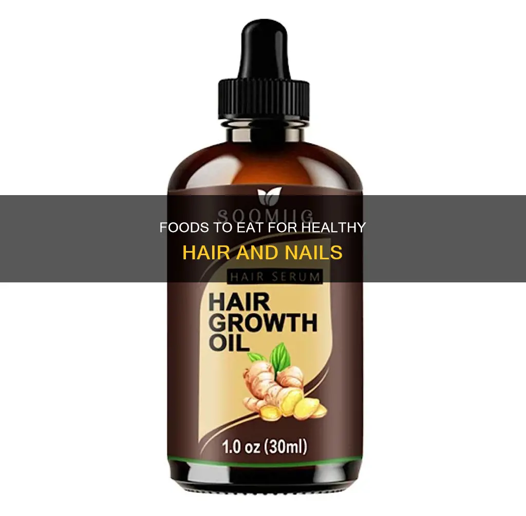 what grows hair and nails