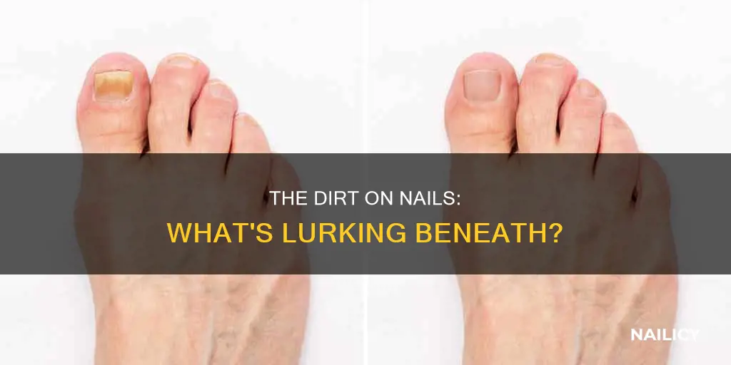 what grows under nails