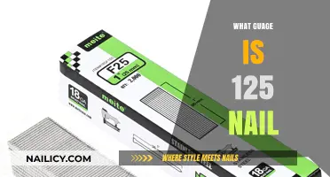 Understanding Nail Gauge: What's the Deal with 125 Gauge Nails?