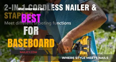 Choosing the Right Nail Gauge for Secure Baseboard Installation
