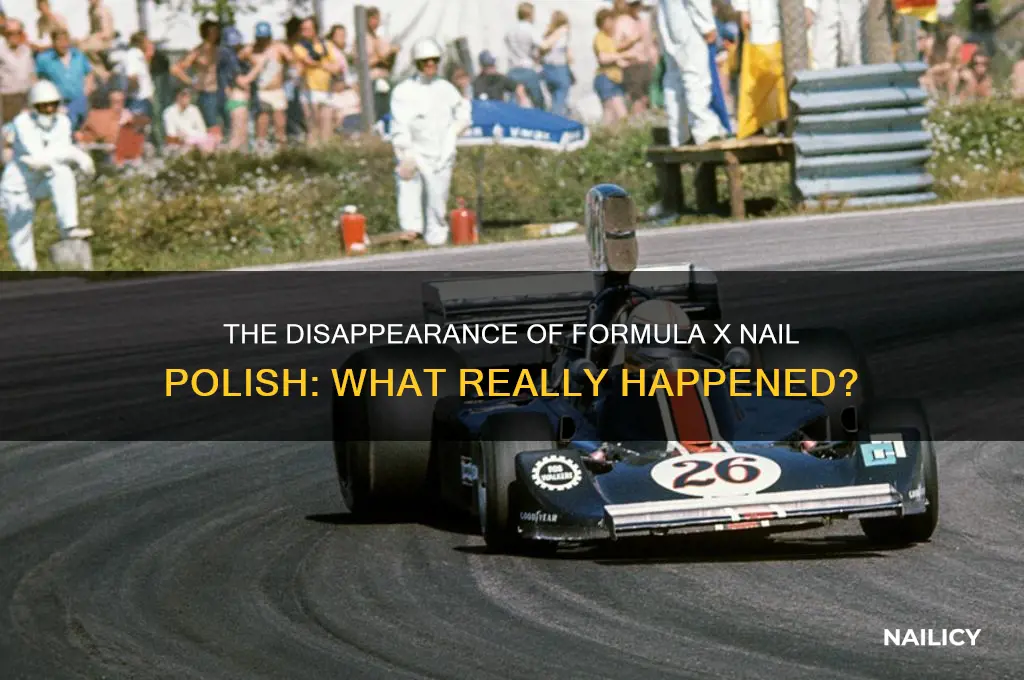 what happened to formula x nail polish