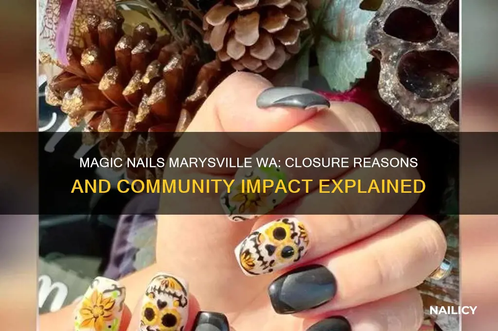 what happened to magic nails in marysville wa