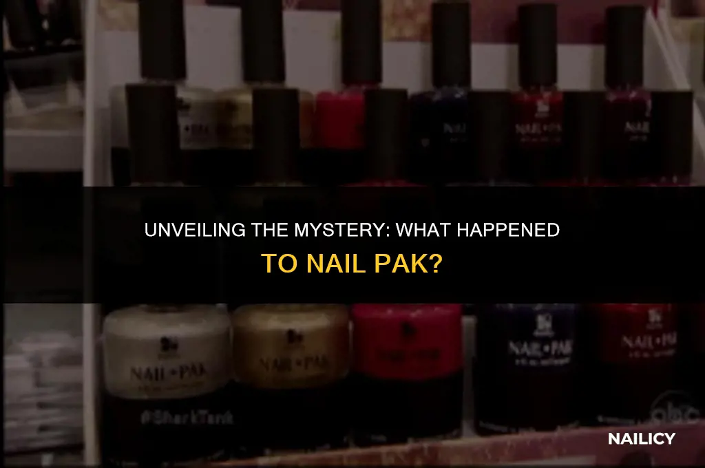 what happened to nail pak