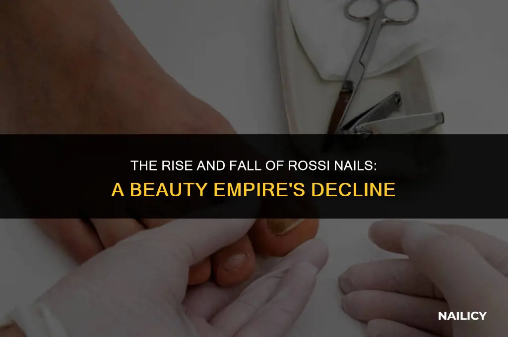 what happened to rossi nails