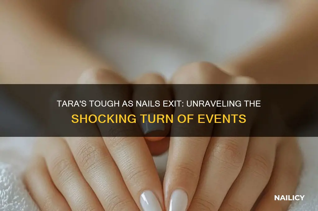 what happened to tara on tough as nails