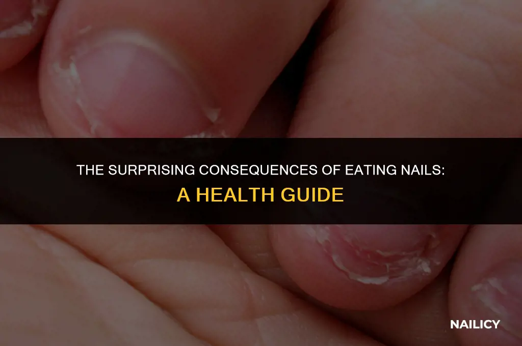 what happens if eat nails