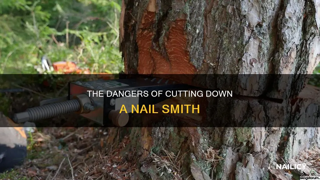 what happens if i cut down the nail smith