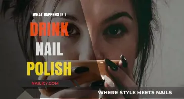 Drinking Nail Polish: Risks, Symptoms, and What to Do Next