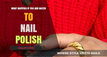 Water and Nail Polish: Unexpected Results and How to Fix Them