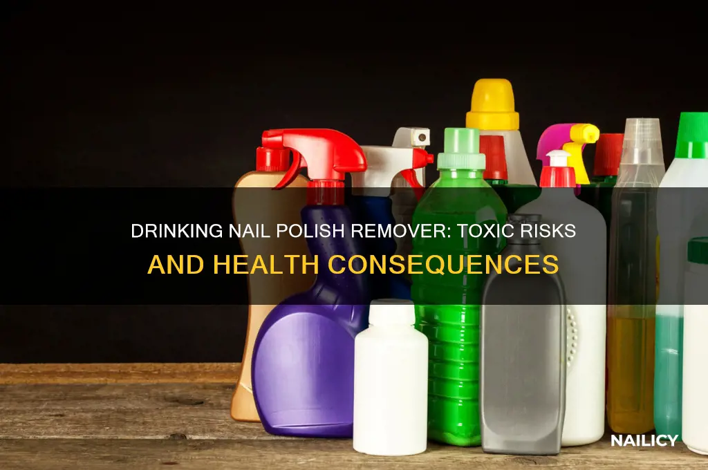 what happens if you drink nail polish renover