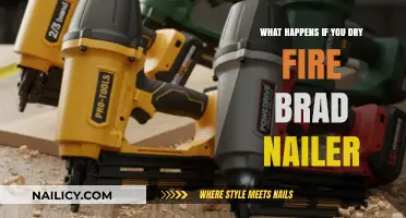 Dry Firing a Brad Nailer: Risks, Damage, and Prevention Tips