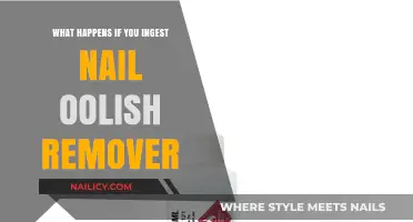 The Dangers of Ingesting Nail Polish Remover