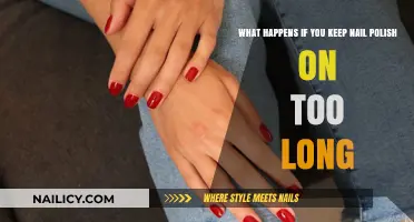 Long-Term Nail Polish Wear: Risks and Consequences for Your Nails
