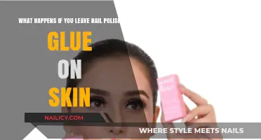 Nail Polish Glue on Skin: Risks, Removal, and Safe Practices