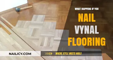 Nailing Vinyl Flooring: Consequences, Risks, and Proper Installation Tips