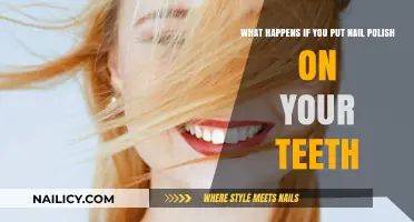Nail Polish on Teeth: Risks, Effects, and Why You Should Avoid It