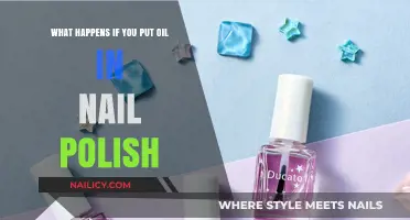 Oil in Nail Polish: Surprising Effects and Beauty Hacks Revealed