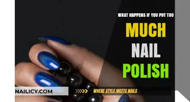 Overdoing Nail Polish: Consequences of Applying Too Much