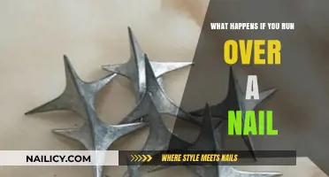 Running Over a Nail: Consequences, Fixes, and Prevention Tips