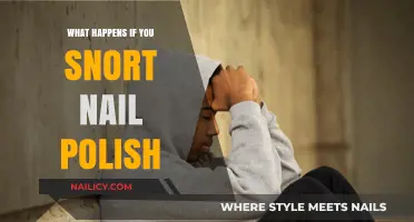 Snorting Nail Polish: Risks, Dangers, and Potential Consequences Explained