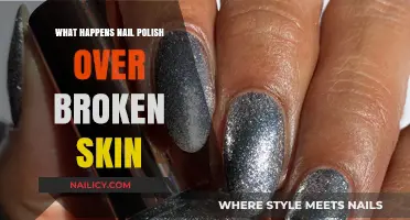 Nail Polish on Broken Skin: Risks, Effects, and Safe Practices