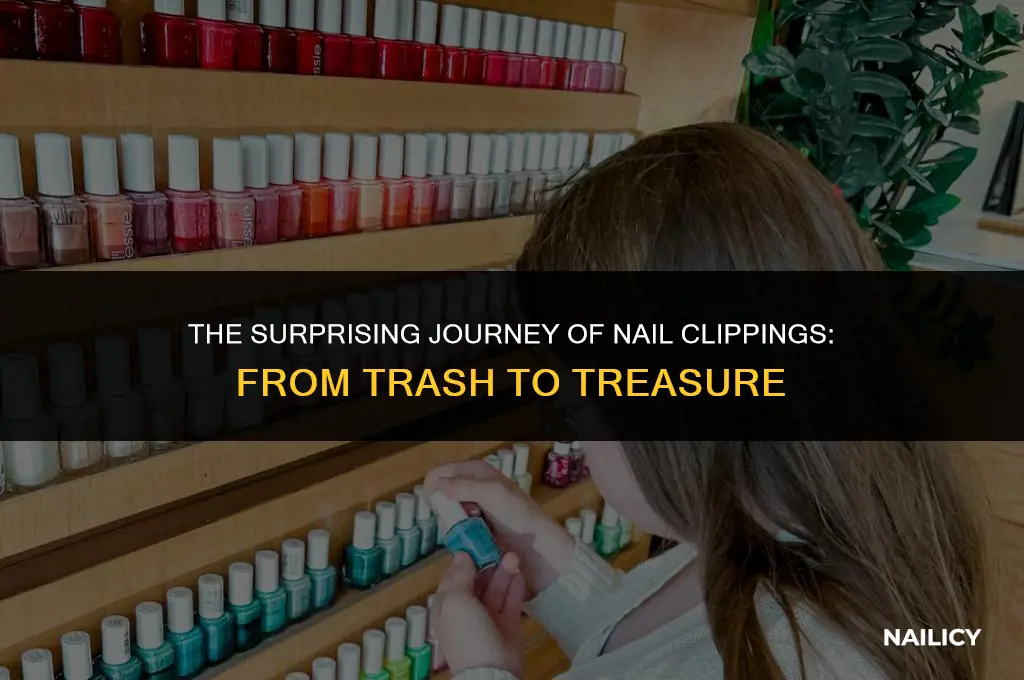what happens to nail clippings