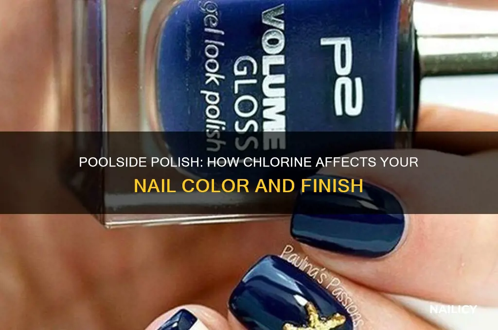 what happens to nail polish in the pool