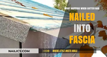 Nailing Gutter Nails into Fascia: Consequences and Proper Installation Tips