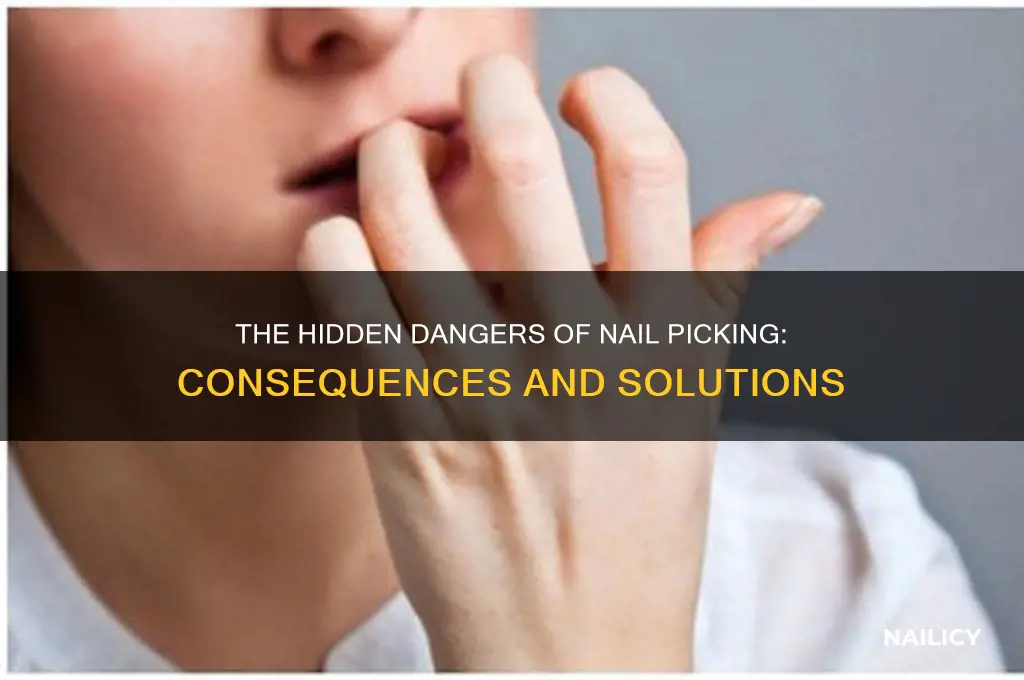 what happens when you pick your nails