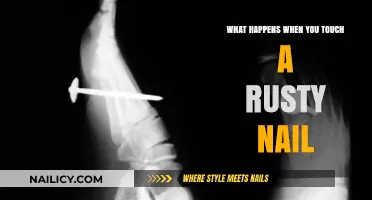 Rusty Nail Risks: What Happens When You Touch One?
