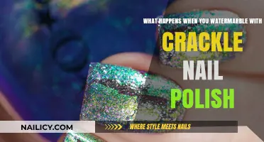 Watermarbling with Crackle Polish: Surprising Effects and Creative Results
