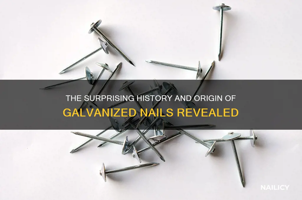 what hear did galvanized nails come out