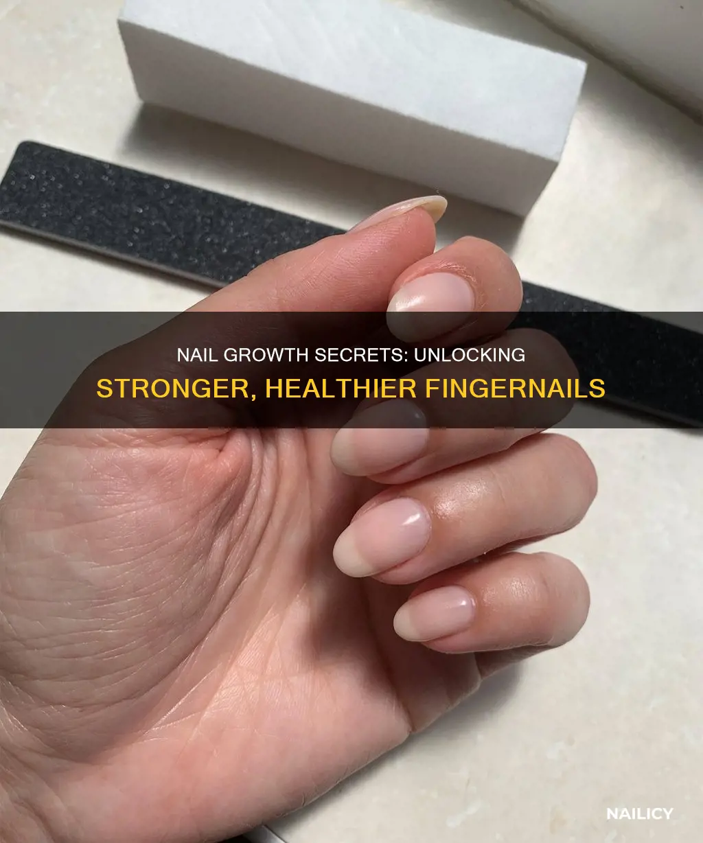 what helps finger nails grow