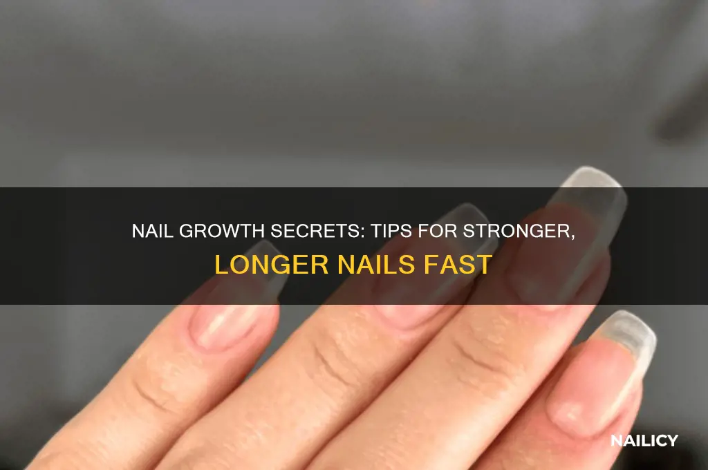 what helps make your nails grow