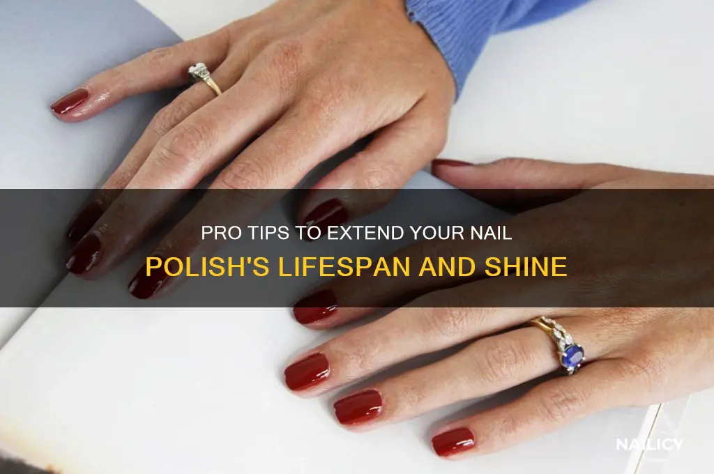 what helps nail polish last longer