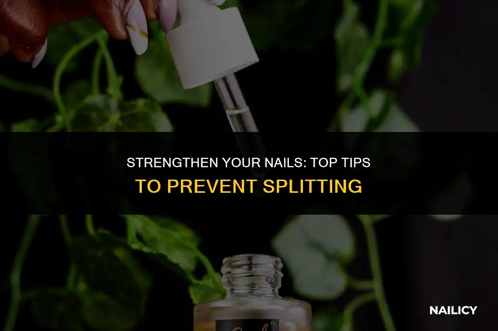 what helps nails from splitting