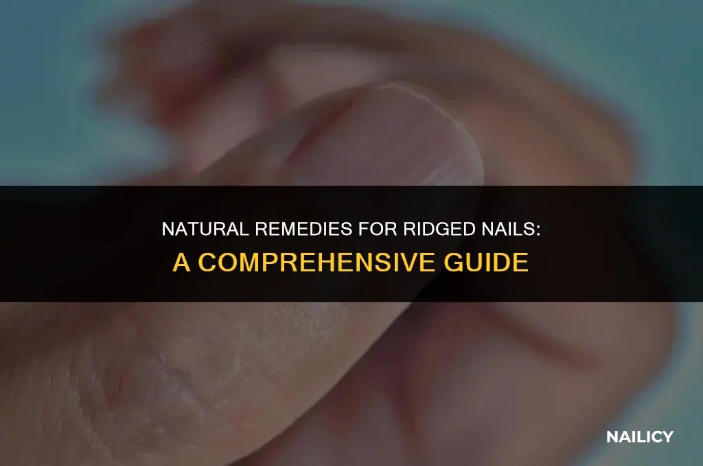 what helps ridged nails