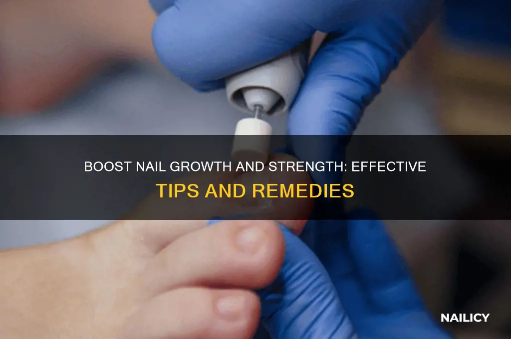 what helps with nail growth and strength
