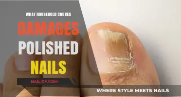 Nail Care Alert: Household Chores That Ruin Polished Nails Fast