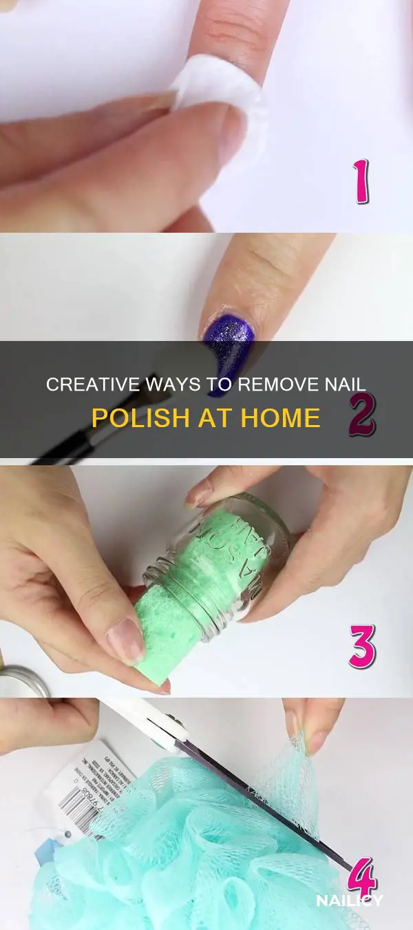 what household items can you use to remove nail polish