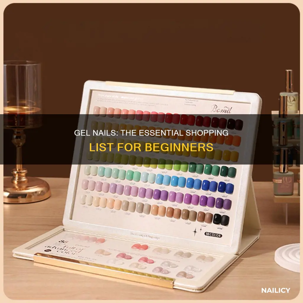 what i need for gel nails