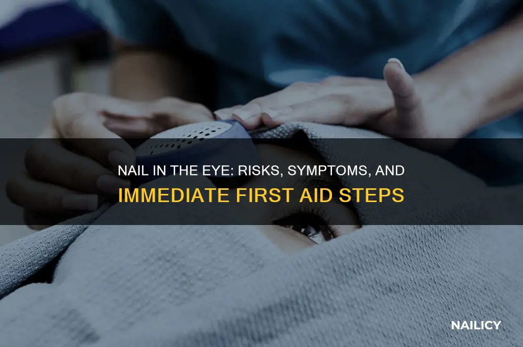 what if a nail got in yout eye